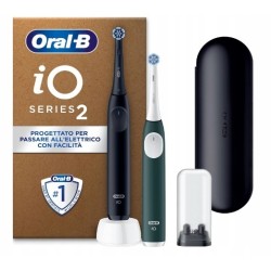 Outlet Zestaw szczoteczek elektrycznych Oral-B iO Series 2 Duo Black &Green