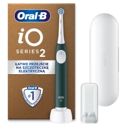 Outlet Oral-B iO 2 szczoteczka elektryczna zielona cicha wydajna