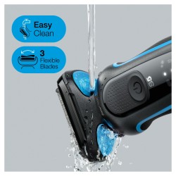 Outlet Golarka Braun Series 5 51-B1000s Wet & Dry niebieska