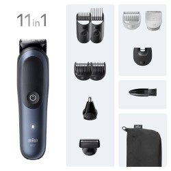 Outlet Trymer Braun Series 7 AIO7540 do Całęgo Ciała 11w1 ProBlade Czarna