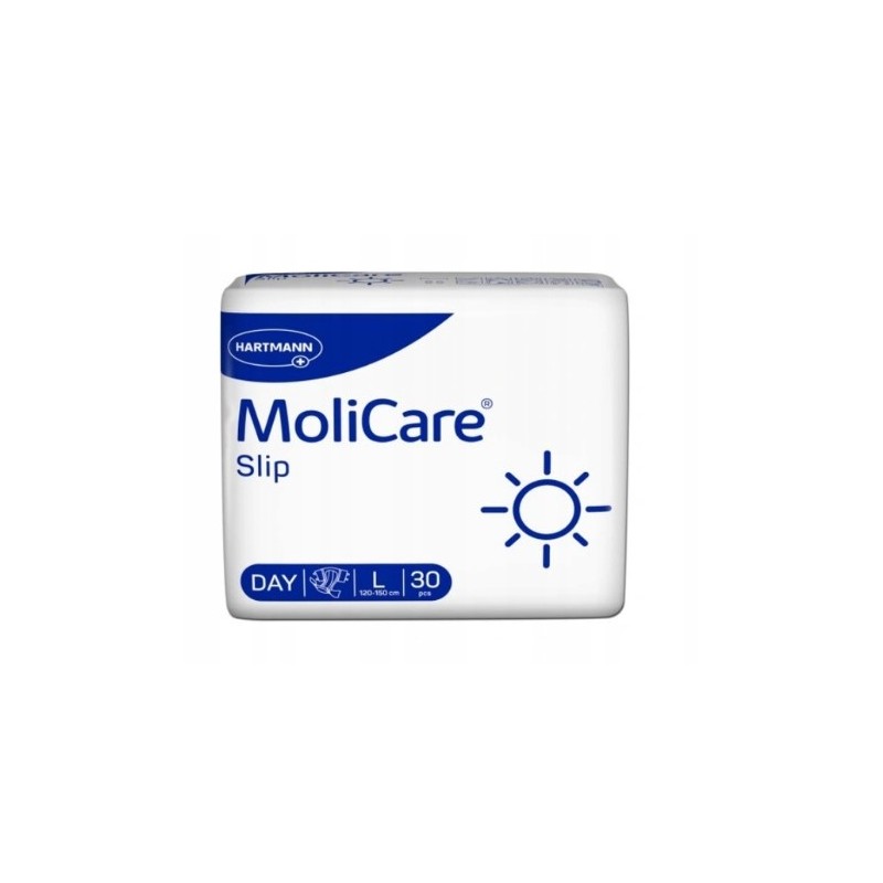PIELUCHY DLA DOROSŁYCH MOLICARE DAY r. L(120-150cm) 30 sztuk chłonne