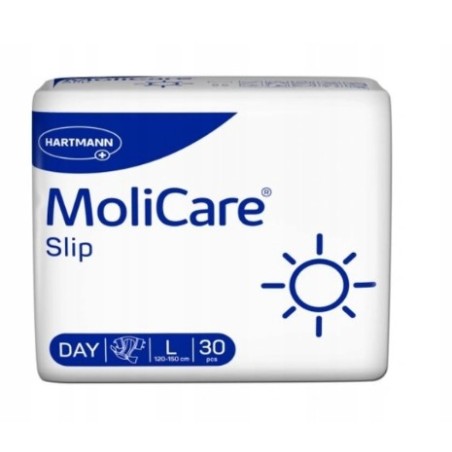 PIELUCHY DLA DOROSŁYCH MOLICARE DAY r. L(120-150cm) 30 sztuk chłonne