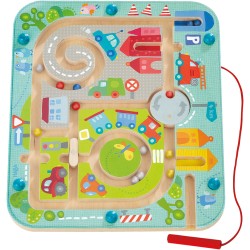 HABA Busy Board Labirynt Miasta Magnetyczna Gra Logiczna 2-4 lata