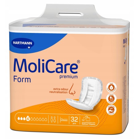 Pieluchomajtki MoliCare Premium Form normal plus 4 krople 32 szt.