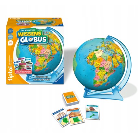 Outlet Interaktywny Globus Ravensburger polityczno-fizyczny śr. 23 cm