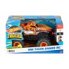 Outlet Hot Wheels Monster Trucks Tiger Shark 1:24 auto zdalnie pomarańczowy