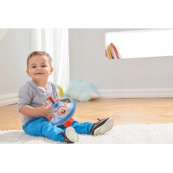 Outlet Bączek blaszany Sandmännchen 19cm 52333 niebiesko-czerwony