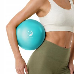 Outlet Slim Panda piłka do ćwiczeń 23 cm niebieska do pilatesu i jogi