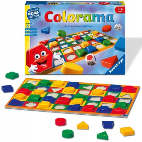 Outlet Ravensburger 24921 Colorama gra edukacyjna kształty i kolory dla