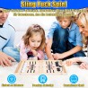 Outlet Dynamiczna Gra Cymbergaj Sling Puck Hokej na Drewnianym Stole