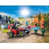 Outlet Klocki konstrukcyjne PLAYMOBIL City Action 71825 Quad straży