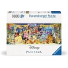 Outlet Puzzle 1000 elementów Panorama Postacie Disney 70 x 50 cm wiek 14lat
