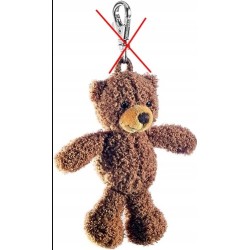 Outlet Schaffer 002097 Teddy Tom pluszowy miś 8cm brązowy miękki kompatkowy