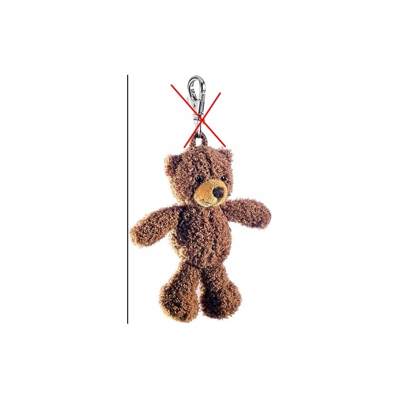 Outlet Schaffer 002097 Teddy Tom pluszowy miś 8cm brązowy miękki kompatkowy