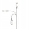 AmazonBasics UTC-C-C-2.0-10FT-SLV kabel USB 3 m USB C Srebrny