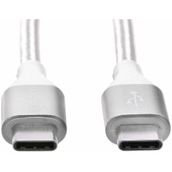 AmazonBasics UTC-C-C-2.0-10FT-SLV kabel USB 3 m USB C Srebrny