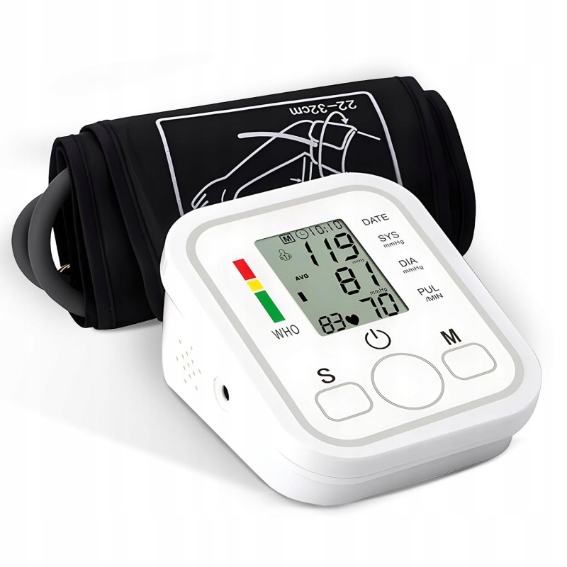 Outlet Ciśnieniomierz elektroniczny na ramię ekran LCD arytmia 22-36 cm