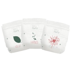 Pieluszki pampersy Eco by Naty EKO Rozmiar 3 50 szt. 0% plastiku