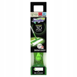 Swiffer 3D Pakiet startowy mop płaski + wkłady 4 suche 2 mokre