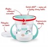 KUBEK NIEKAPEK NUK MINI MAGIC CUP NIGHT 6M+ 160 ML niebieski z pokrywką