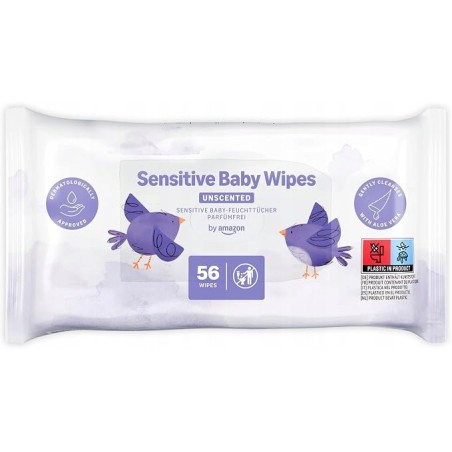Chusteczki higieniczne bezzapachowe Mama Bear 56 szt. hipoalergiczne miękki