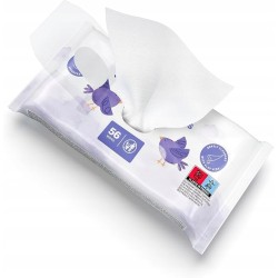 Chusteczki higieniczne bezzapachowe Mama Bear 56 szt. hipoalergiczne miękki