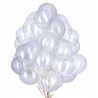 Outlet Przezroczyste balony lateksowe 30cm 100 szt. na przyjęcia imprezę