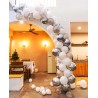 Outlet Przezroczyste balony lateksowe 30cm 100 szt. na przyjęcia imprezę