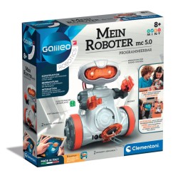 Outlet Zabawka konstrukcyjna Clementoni Robot MC 5.0 plastikowy biały 8 lat