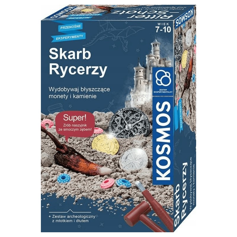 Outlet Gra planszowa Zestaw Archeologiczny Skarb Rycerzy PIATNIK Kosmos DE