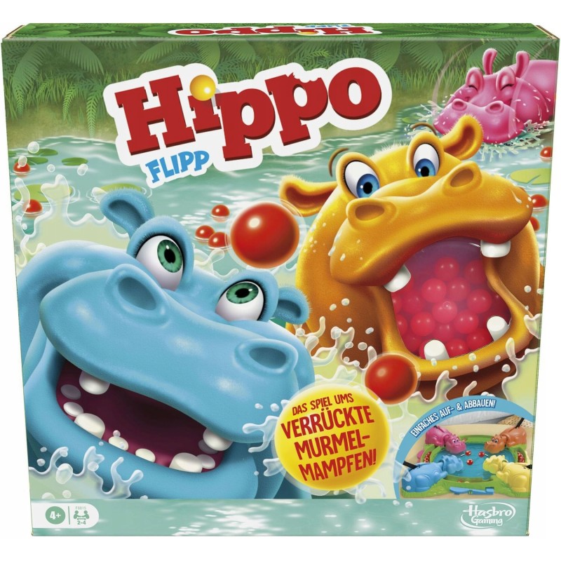 Outlet Gra zręcznościowa Hippo Flip Neuauflage F8815100 Hasbro 2-4 graczy