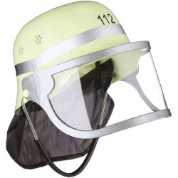 Outlet Relaxdays kask strażacki z daszkiem dla dzieci regulowany żółty