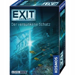 Outlet Gra planszowa KOSMOS 694050 - EXIT: DER VERSUNKENE SCHATZ DE