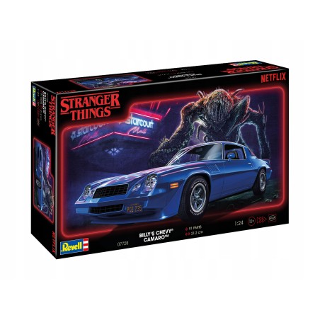Outlet Revell Stranger Things Billy's 1979 Camaro Z/28 Model do Sklejenia