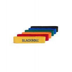 Outlet Gumy taśmy do ćwiczeń trening oporowy zestaw Blackroll Loop Band 6