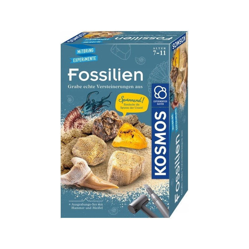 Outlet Zestaw do eksperymentów Kosmos Fossilien Science OPIS