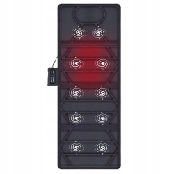 Outlet MATA GRZEWCZA MASUJĄCA MASAŻER SNAILAX SL-391S Czarna