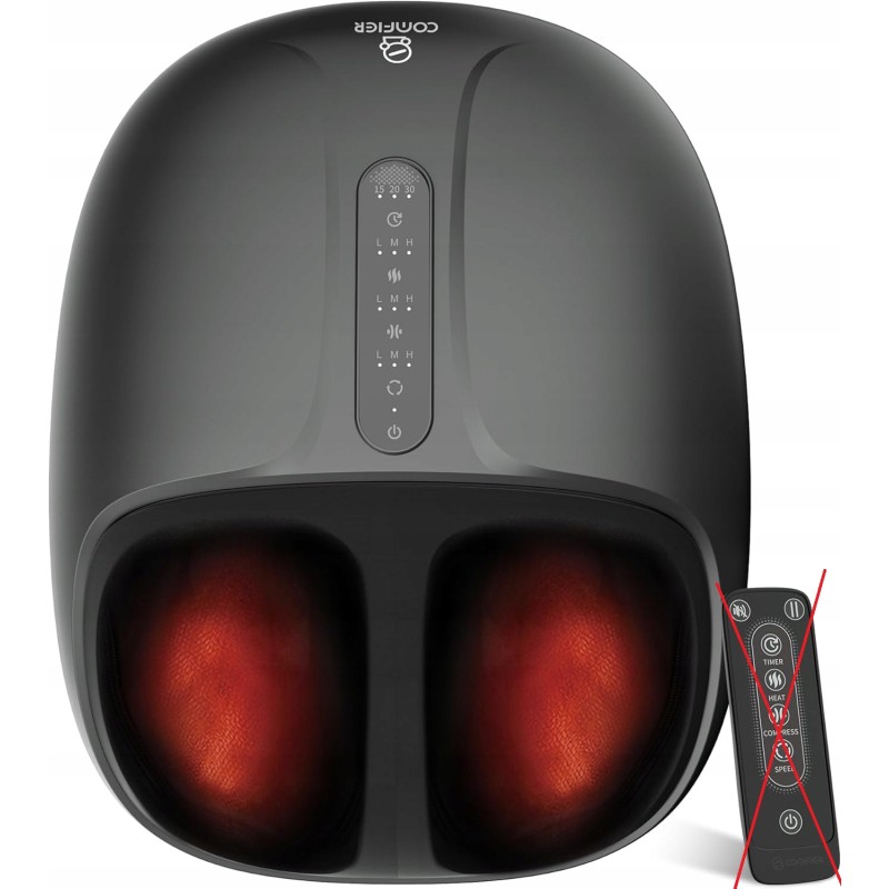 Outlet COMFIER Premium Masażer Stóp Shiatsu z Podgrzewaniem Masaż Uciskowy