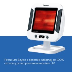 Outlet Lampa promiennik podczerwień Beurer IL 60 300W biała OPIS