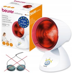 Outlet Lampa na podczerwień Beurer IL35 Lecznicza 150W Biała OPIS