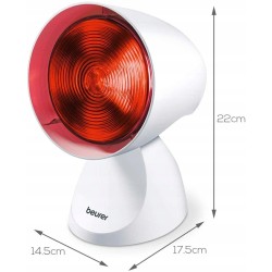 Outlet Lampa na podczerwień Beurer IL35 Lecznicza 150W Biała OPIS