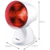 Outlet Lampa na podczerwień Beurer IL35 Lecznicza 150W Biała OPIS
