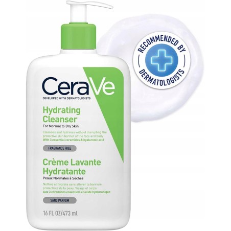 Cerave Limpiador Hidratante Żel do Twarzy, 473 ml