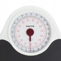 Outlet Mechaniczna Analogowa Waga łazienkowa Salter 145 150kg max Biała