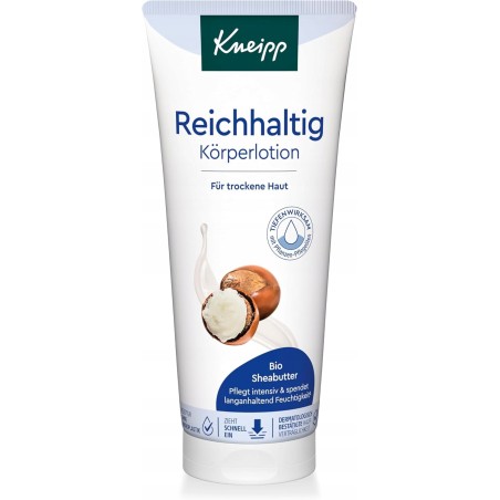 Kneipp Bogaty balsam do ciała do suchej skóry z ekologicznym masłem shea