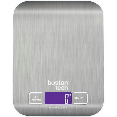 Outlet Waga kuchenna Boston Tech HK 105 srebrny/szary 5 kg