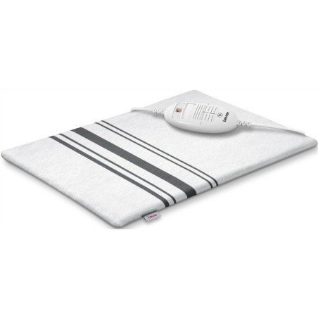 Beurer HK 25 poduszka grzewcza 100 W 40x30 cm 3 poziomy temp biało-szara