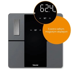 Outlet Waga łazienkowa Beurer BF 500 Analiza Składu Ciała z ekranem LCD