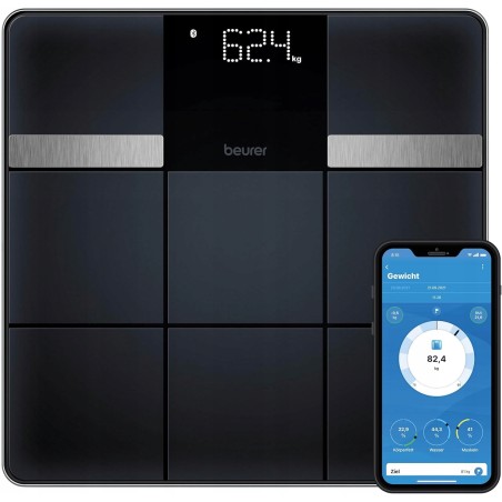 Outlet Waga Beurer BF 450 matowa struktura 17 wartości pomiarowych 180 kg