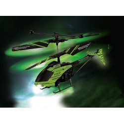 USZKODZONY Helikopter Revell Control Streak 23829 świecący czarno-zielony